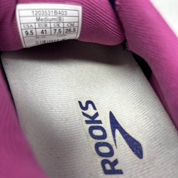 Brooks Adrenaline GTS 22 Stability Running Walking Shoe Purple Women’s Size 9.5B - Picture 6 of 7